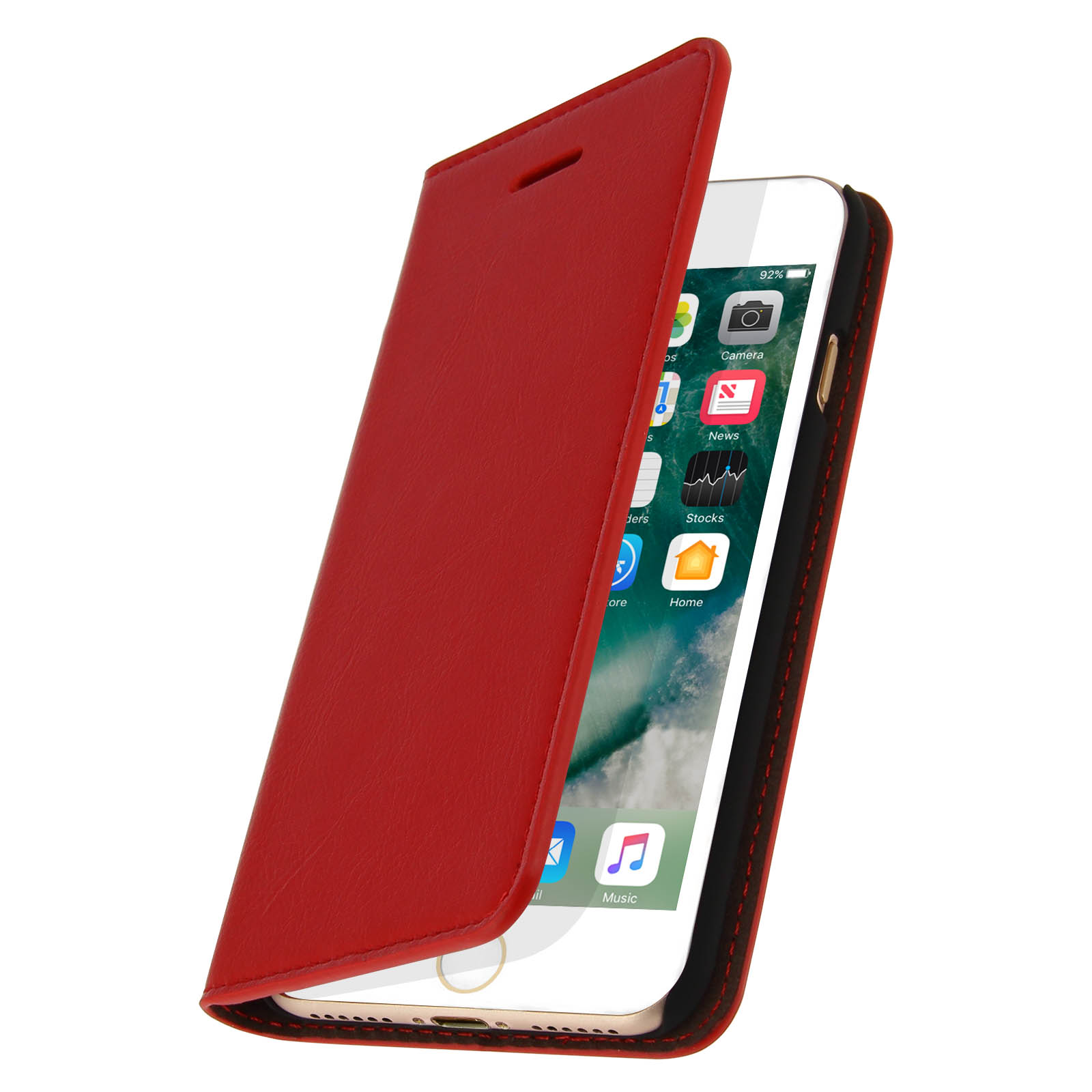 Housse Clapet Cuir iPhone 7+ / iPhone 8+