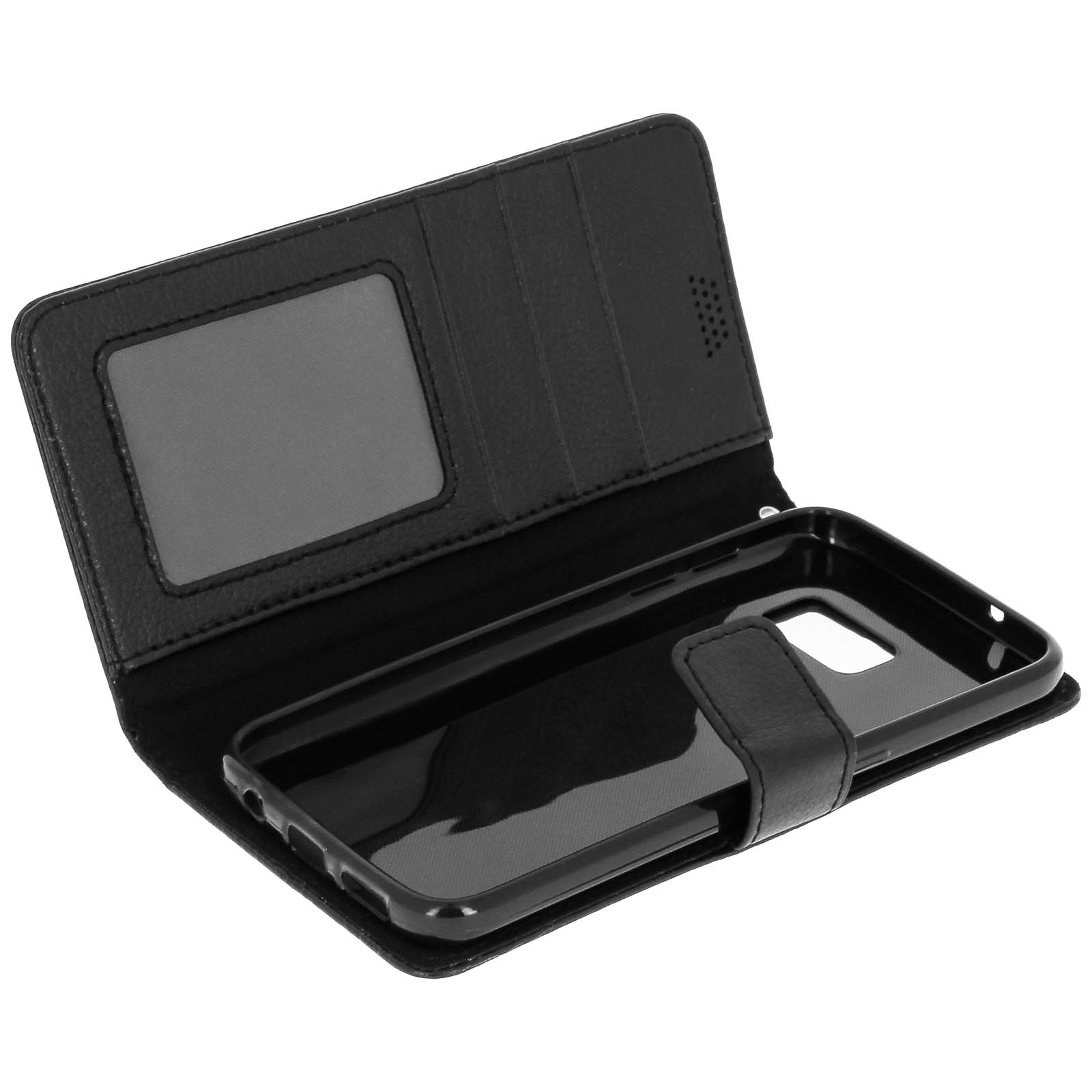 Etui Portefeuille Noir Samsung Galaxy S7