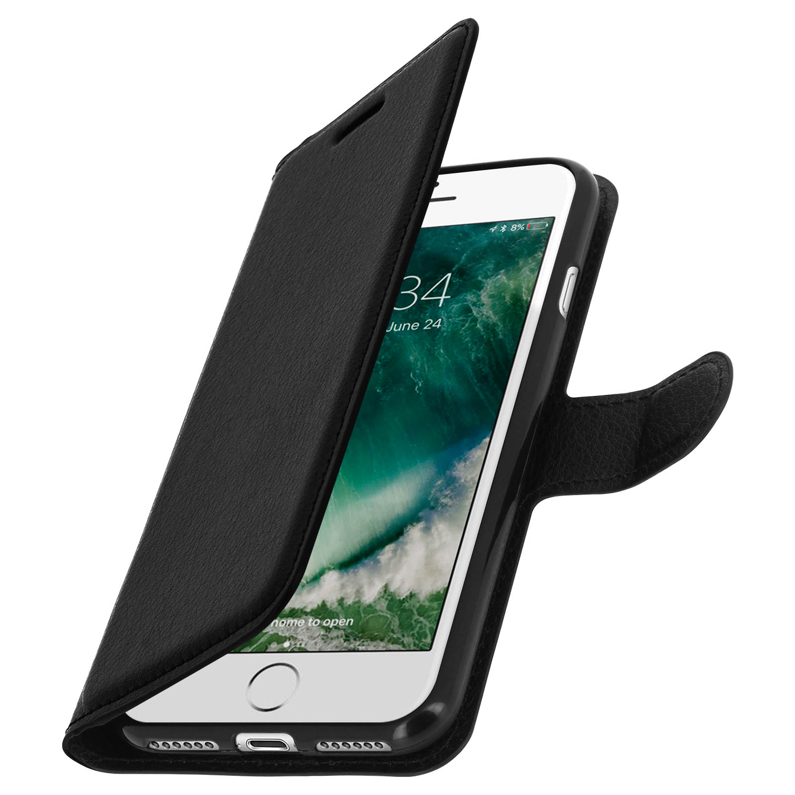 Housse Noir iPhone 8, 7, SE 2020, 2022