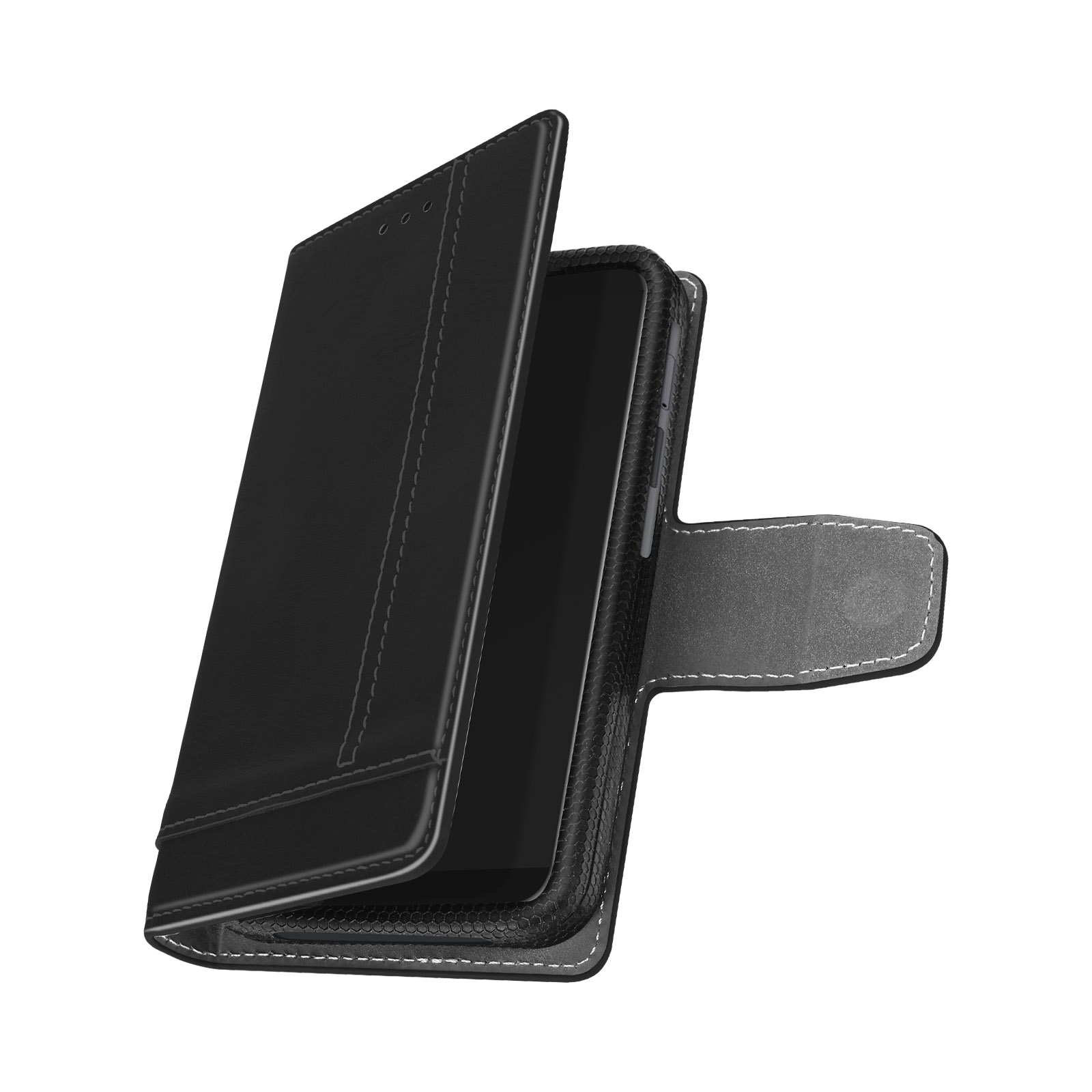 Housse portefeuille universel Noir