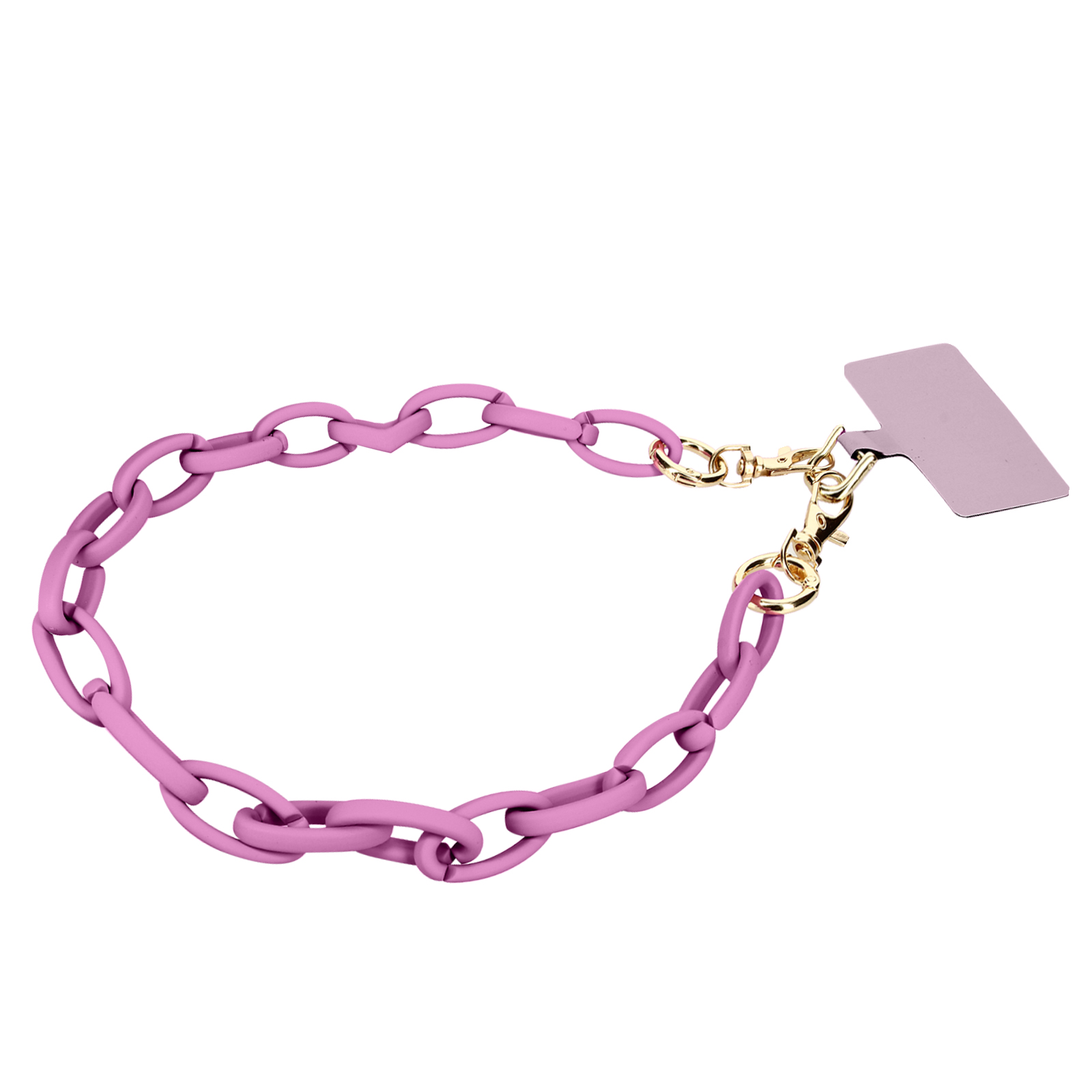 Bisutería Teléfono Cadena Gruesa 58cm violeta Moxie Serie Milano