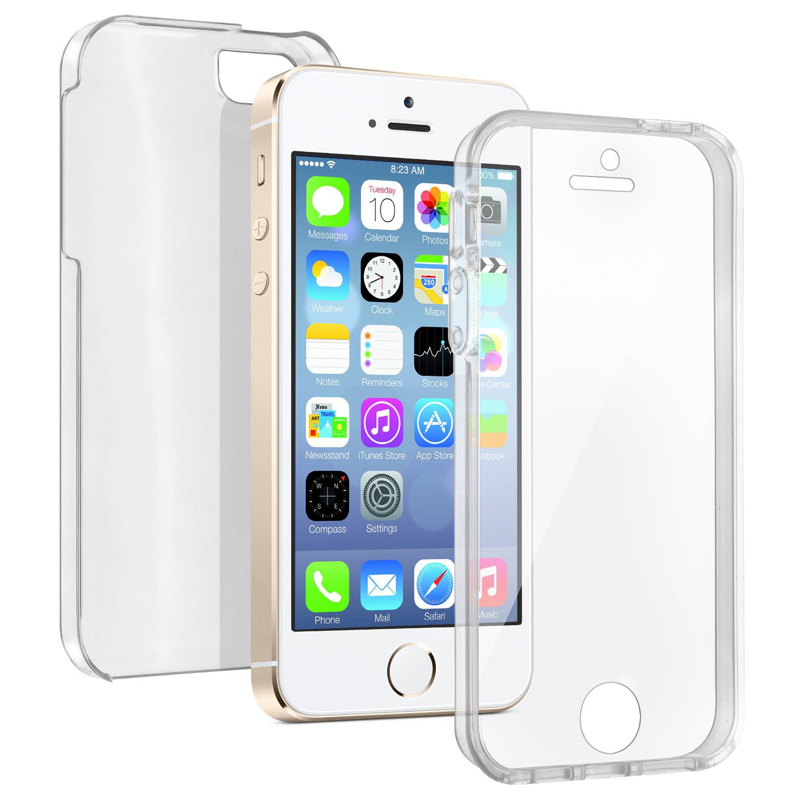 Coque intégrale rigide iPhone SE/5/5S