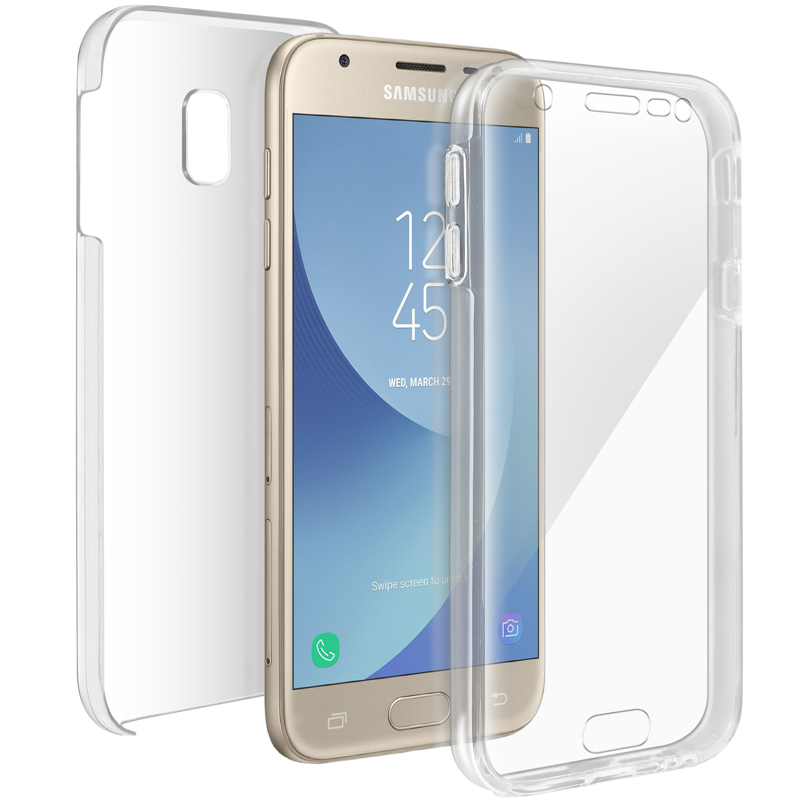 Coque intégrale rigide Galaxy J3 2017